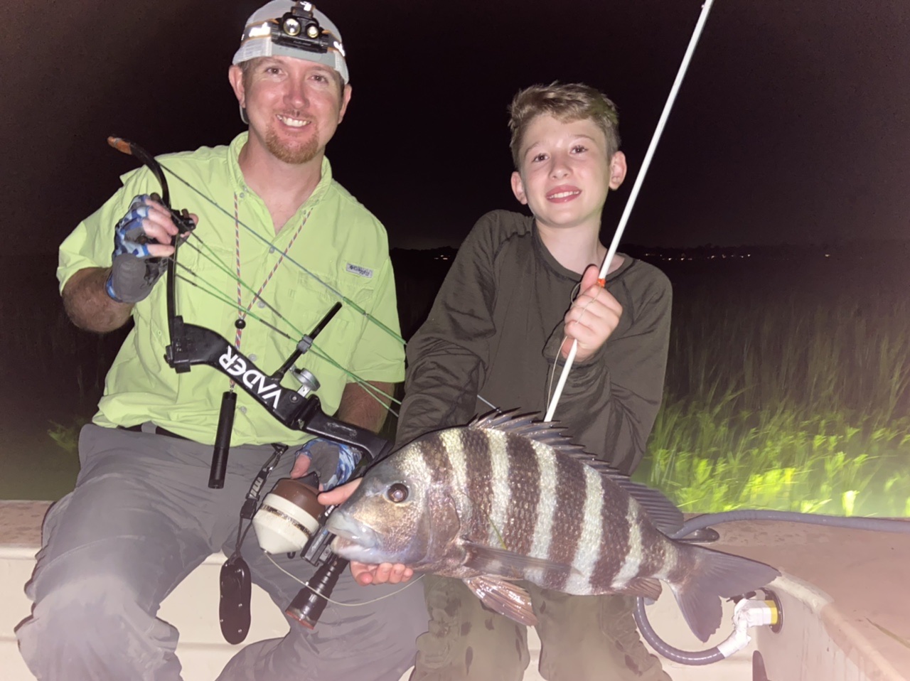 captain bio Atta Buoy Bow Fishing and Flounder Gigging Charters