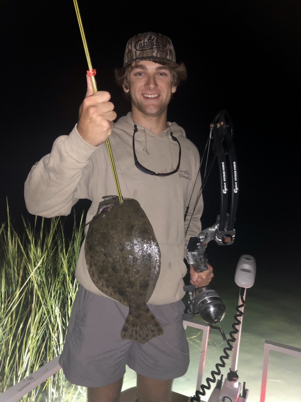 Home Atta Buoy Bow Fishing and Flounder Gigging Charters