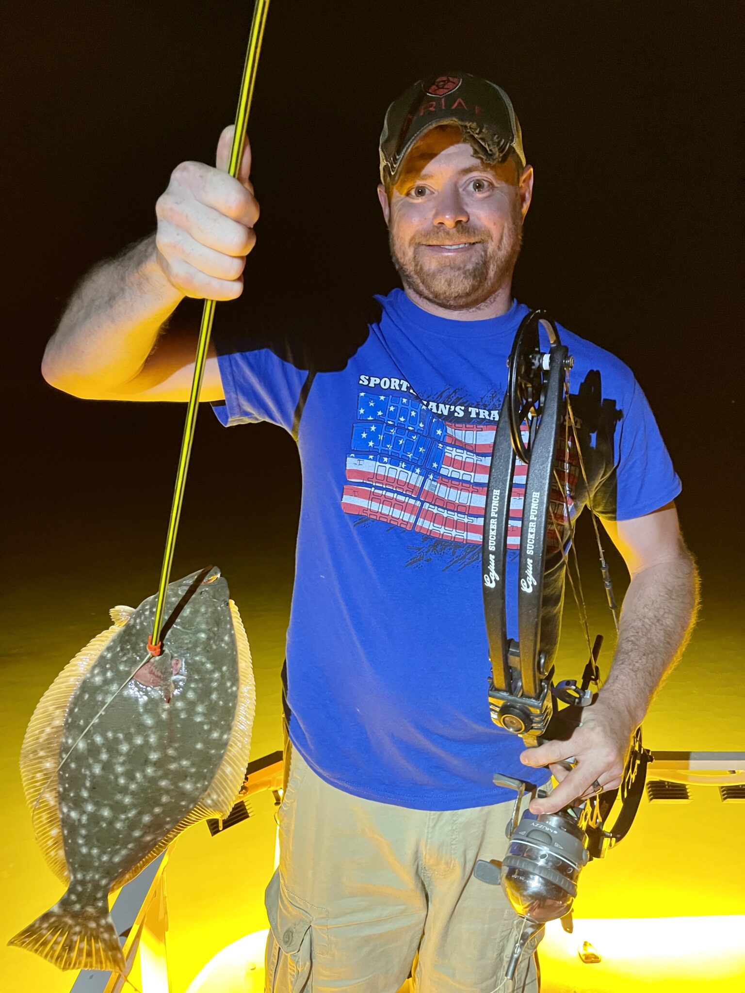 Photo gallery Atta Buoy Bow Fishing and Flounder Gigging Charters