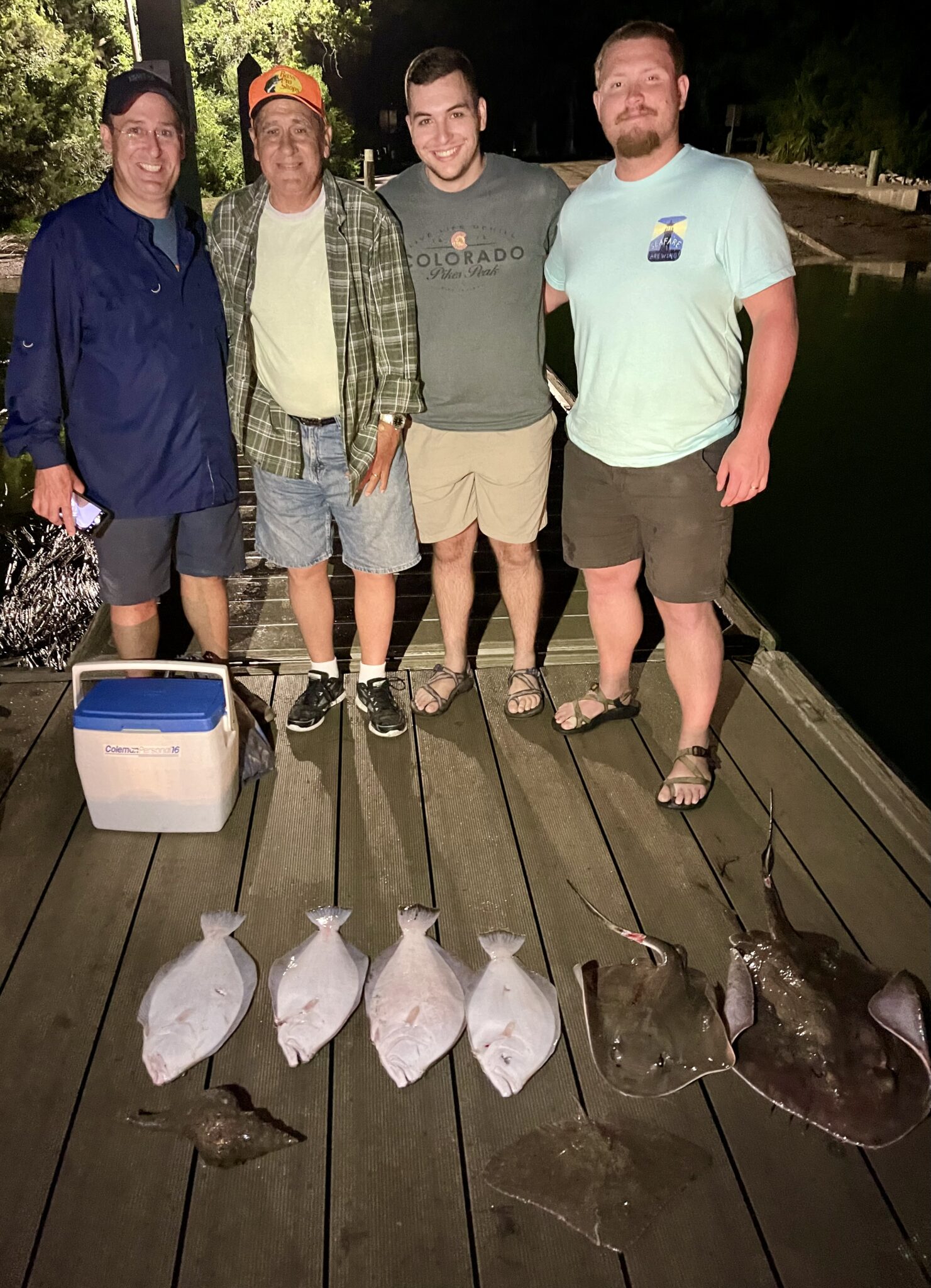 Photo gallery Atta Buoy Bow Fishing and Flounder Gigging Charters