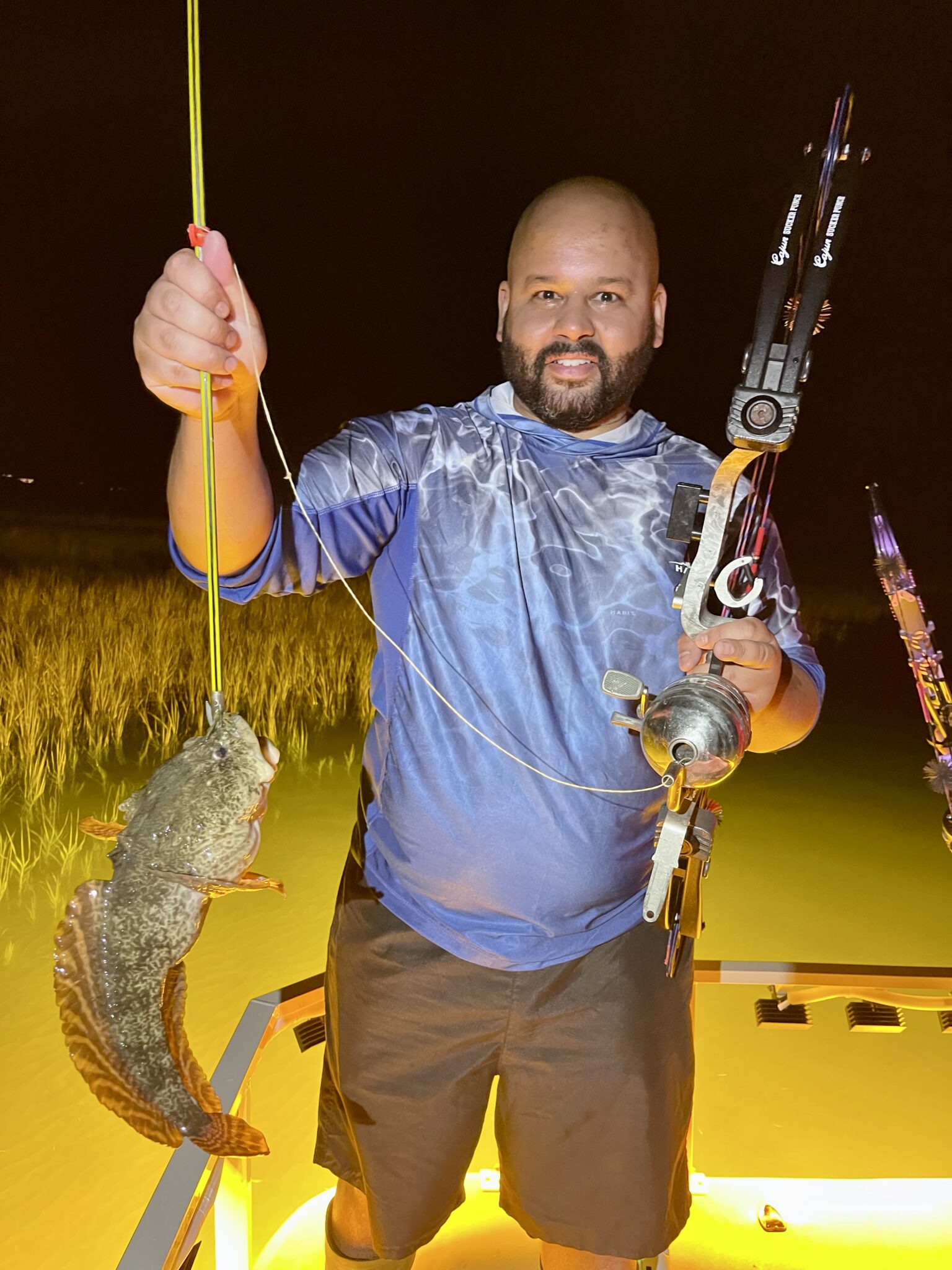 Photo gallery Atta Buoy Bow Fishing and Flounder Gigging Charters