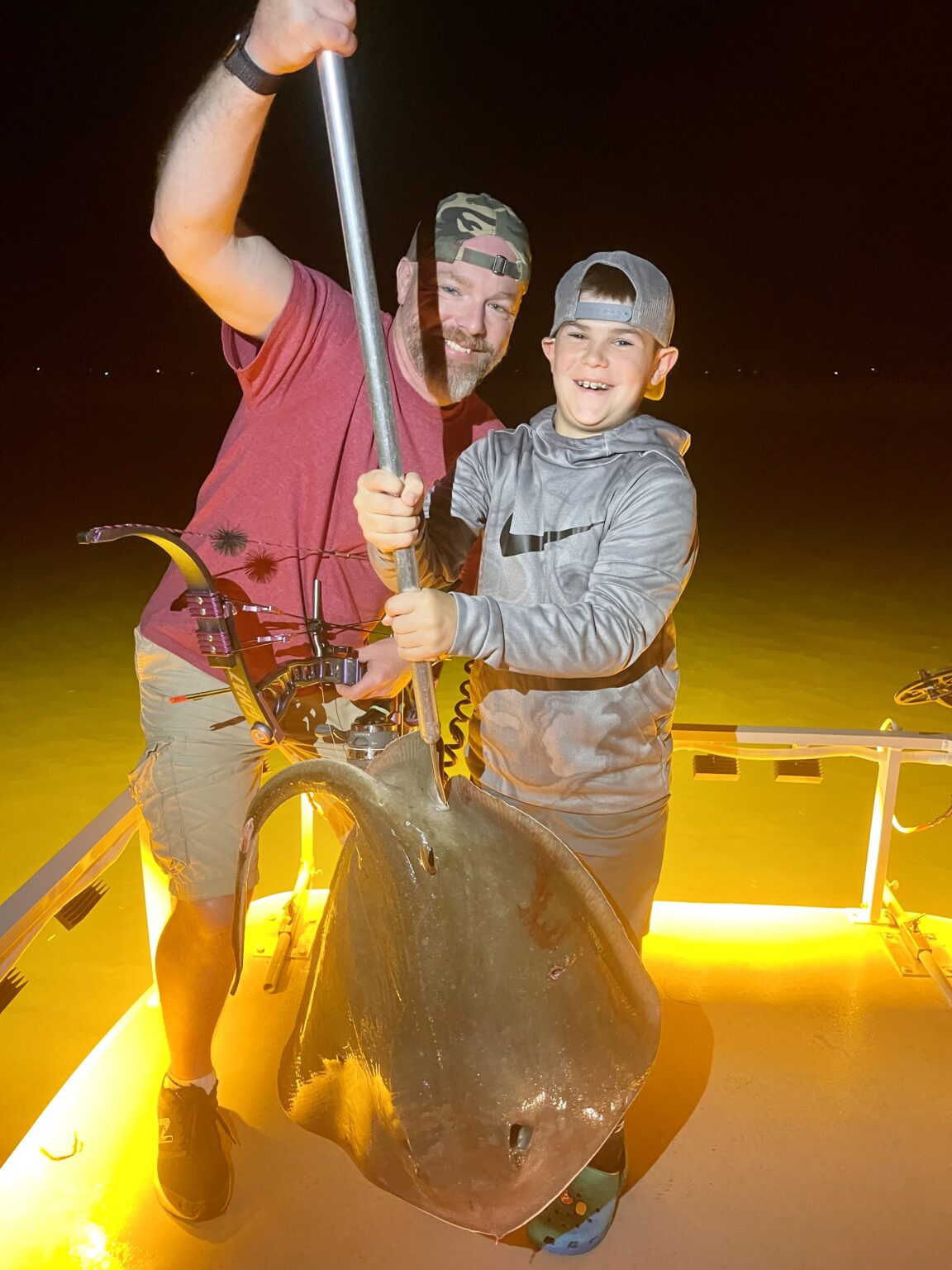 Photo gallery Atta Buoy Bow Fishing and Flounder Gigging Charters