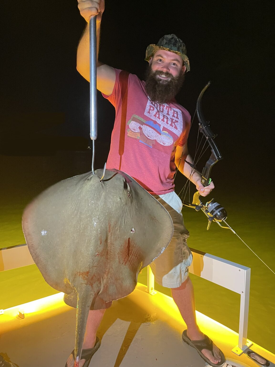 Home Atta Buoy Bow Fishing and Flounder Gigging Charters