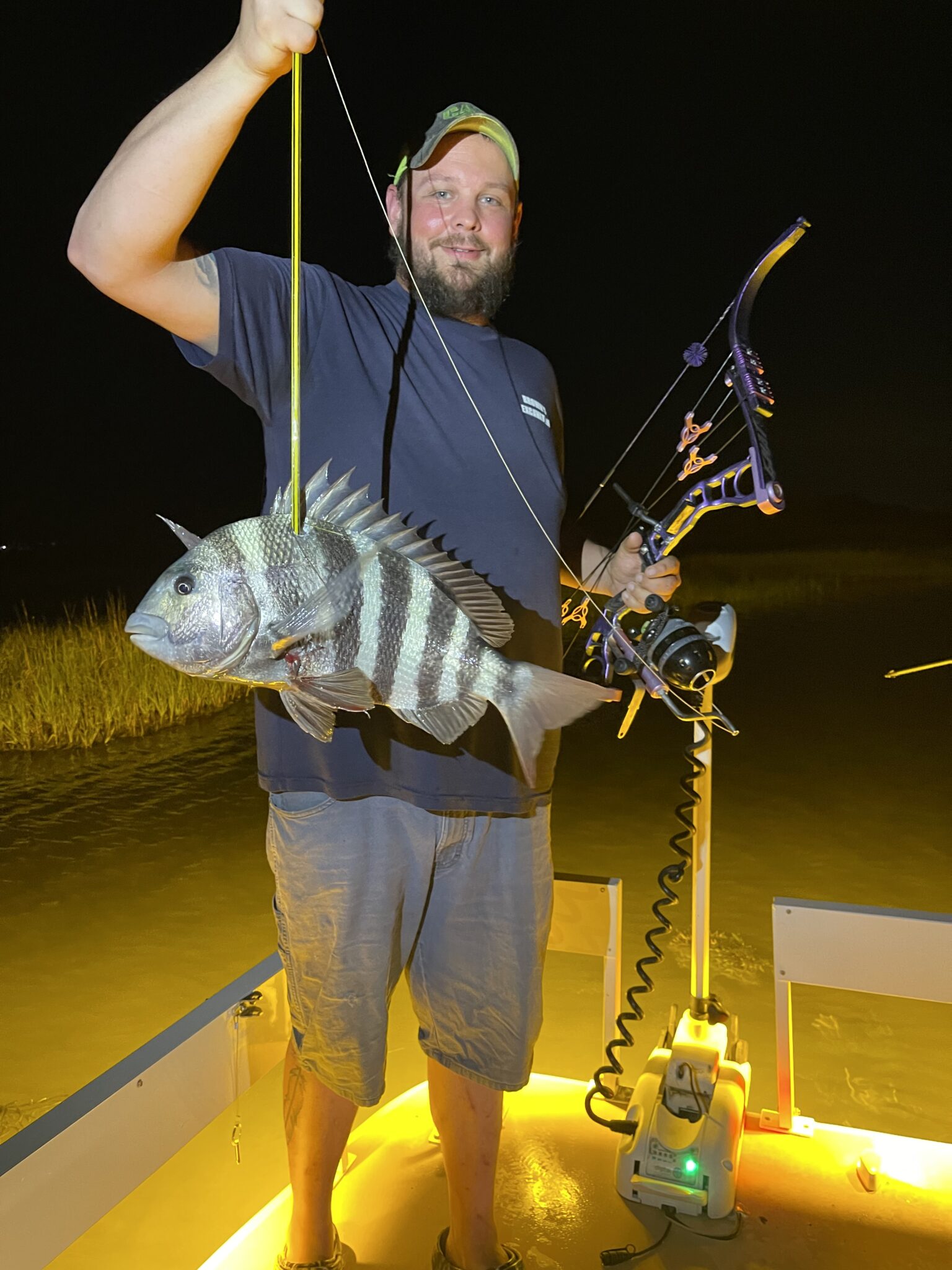 Home Atta Buoy Bow Fishing and Flounder Gigging Charters